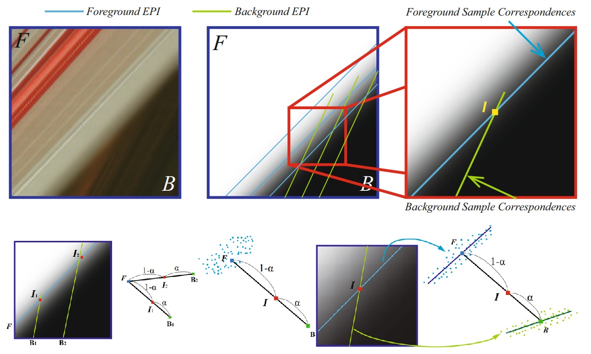 Consistent Matting for Light Field Images